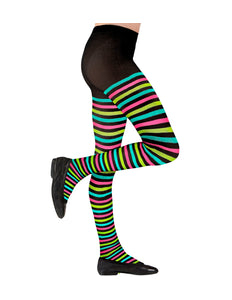 Widmann SRL Multi color panty gestreept kinderen