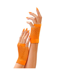 Widmann SRL Net handschoenen neon oranje