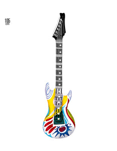 Widmann SRL Opblaasbare gitaar funky