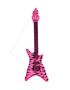 Widmann SRL Opblaasbare rock gitaar roze
