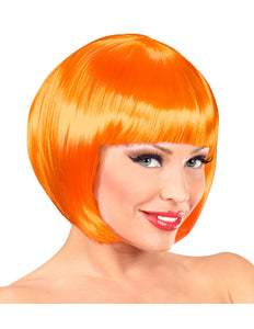 Widmann SRL Oranje boblijnpruik dame