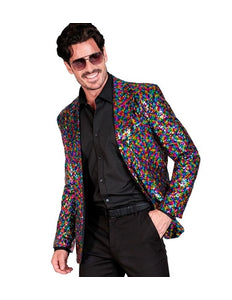 Widmann SRL Paillettencolbert veelkleurig