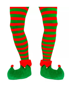 Widmann SRL Panty gestreept groen / rood Elf