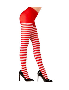 Widmann SRL Panty gestreept rood / wit one size Elf