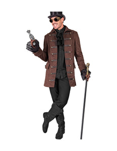 Widmann SRL Piraten/ steampunkjas voor heren