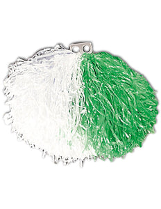 Widmann SRL Pom Pom groen met wit cheerleader