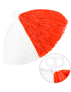 Widmann SRL Pompom rood met wit cheerleaders