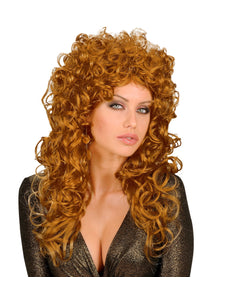Widmann SRL pruik krulpruik beauty bruin