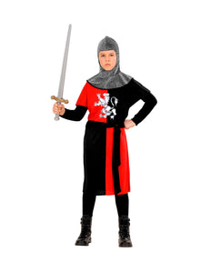 Widmann SRL Ridderpak rood middeleeuws kinderen