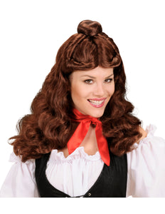 Widmann SRL Rood sjaaltje satijn