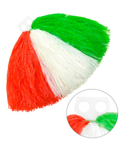Widmann SRL Rood wit groene cheerleader pom pom