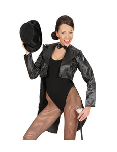 Widmann SRL Slipjas zwart satijn dames