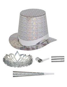 Widmann SRL Versierset Happy New Year zilver