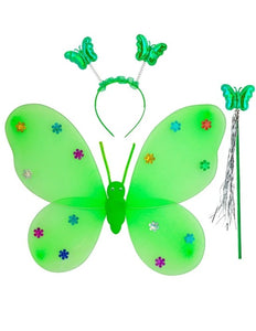 Widmann SRL Vlinder set groen Stijn