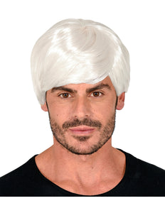 Widmann SRL Witte karakter pruik heren
