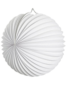 Widmann SRL Witte lampion decoratie