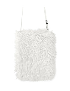 Widmann SRL Witte pluche handtas