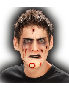 Widmann SRL Zombie scarface wonden schmink