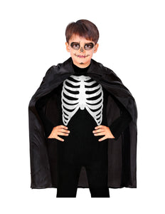 Widmann SRL Zwarte cape 90 cm kinderen