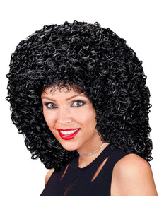 Widmann SRL Zwarte Gabrielle pruik