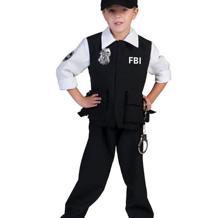 Agenten kostuum FBI kind