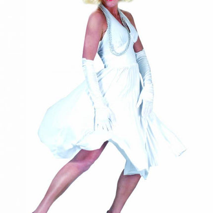 Marilyn Monroe jurk wit dames