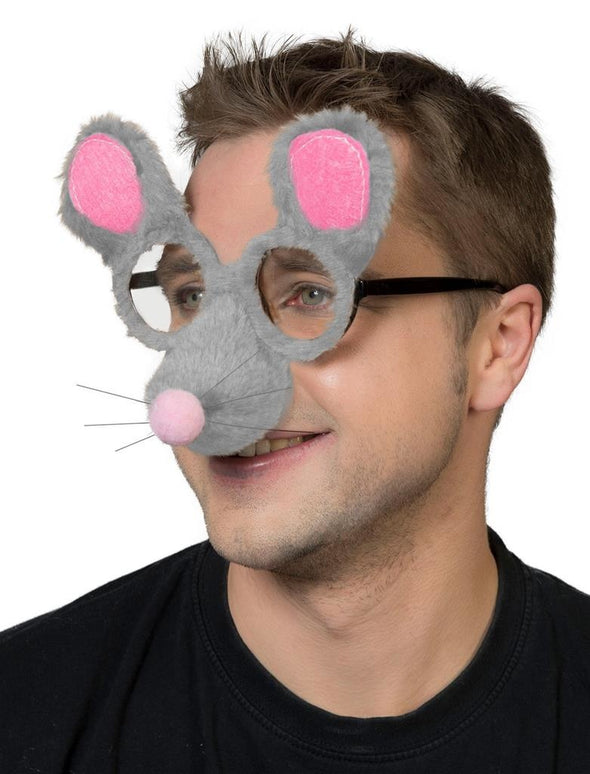 Bril muis met neus en oren