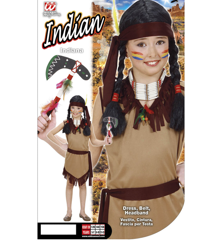 Indianen kostuum Inka meisje
