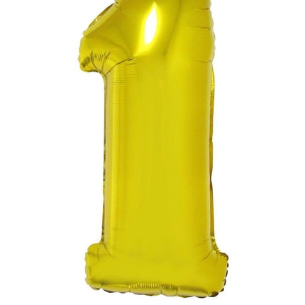 Folieballon 102 cm goud