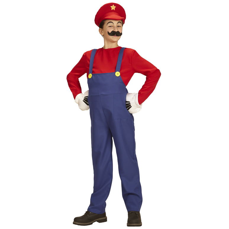 Mario de loodgieter tuinbroek voor kids
