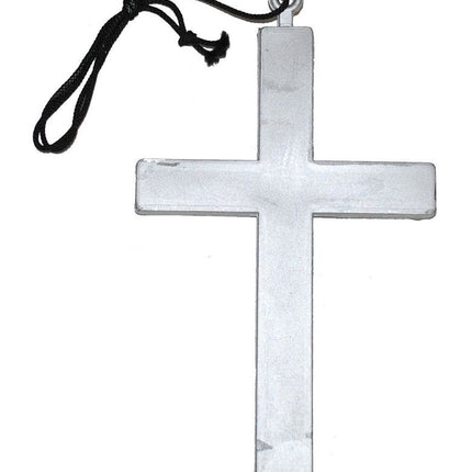 Halsketting met zilveren kruis
