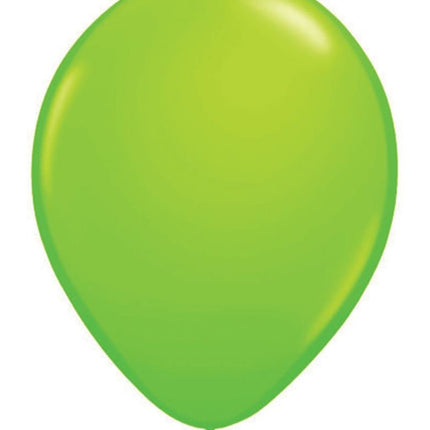 Groene latex ballonnen 100st.