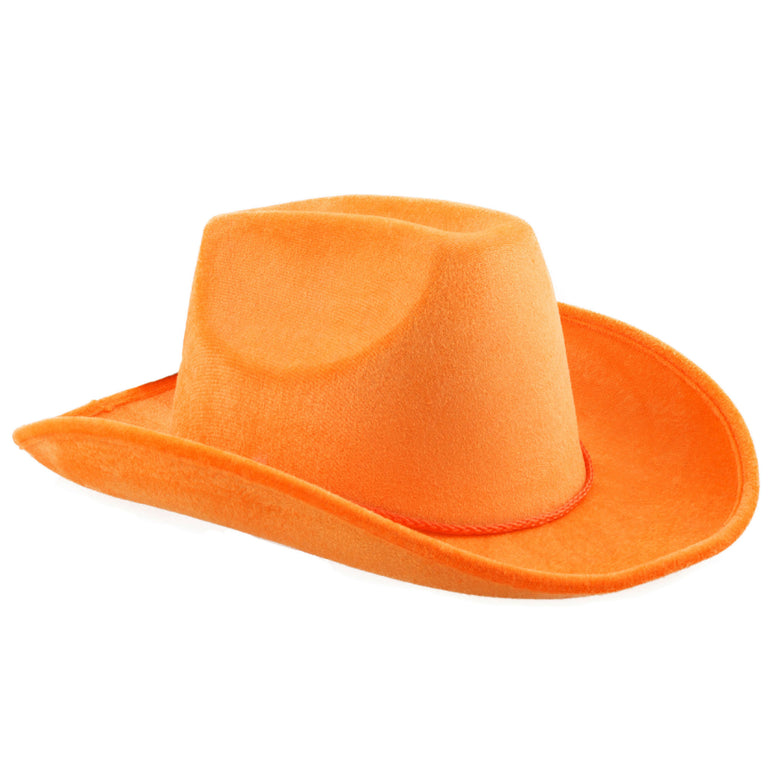Oranje cowboyhoed
