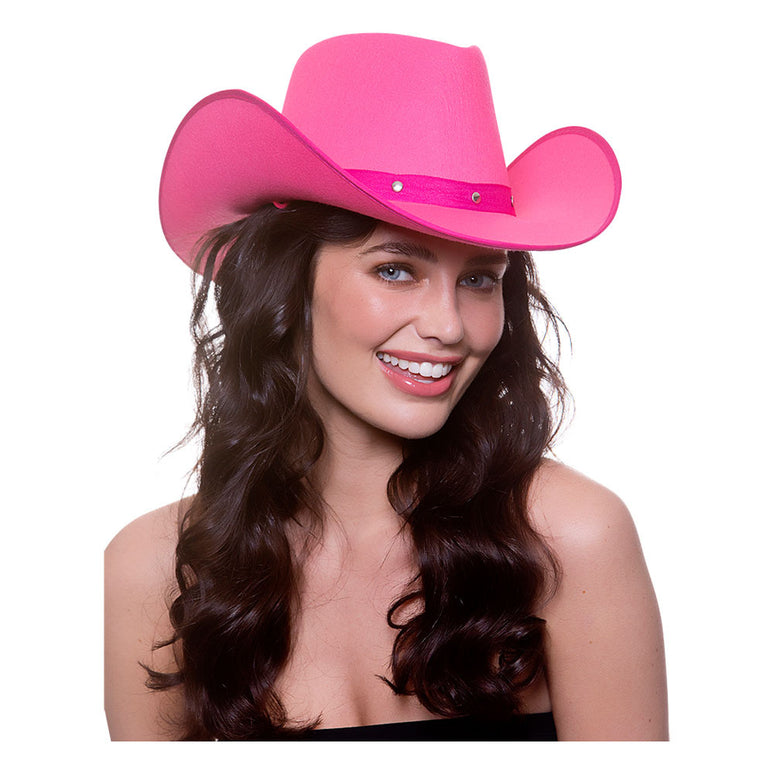 Cowboyhoed roze Texaans