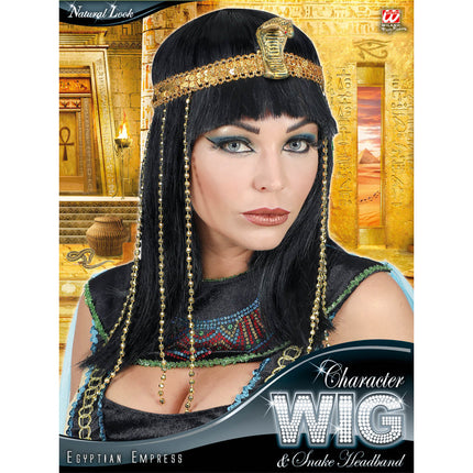 Pruik Egyptische keizerin Victoria dames