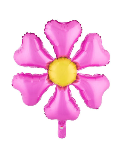 Folie ballon roze bloem