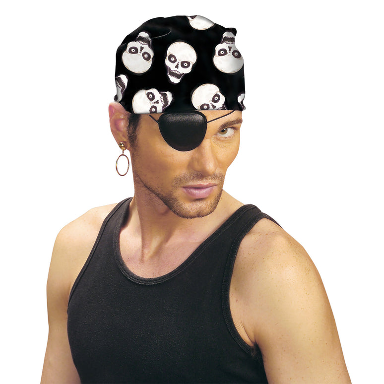 Bandana piraat schedel zakdoek