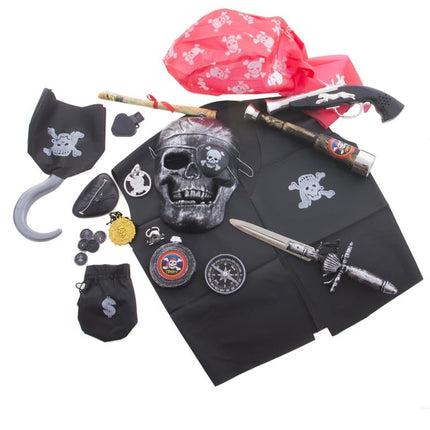 Schatkist piraten accessoires 16-delig