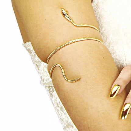 Slangen armband goud Egyptisch