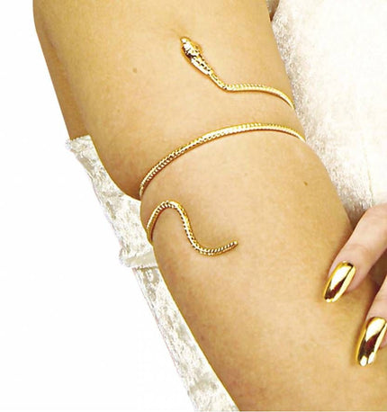 Slangen armband goud Egyptisch