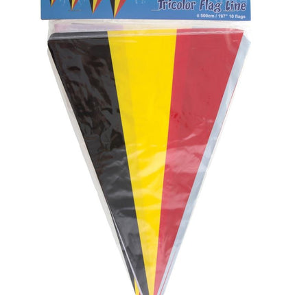 Vlaggenlijn 5m 10 vlaggen België