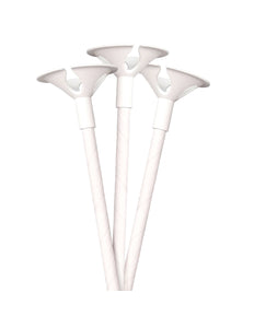 Funny Fashion Ballon stokjes 12 stuks