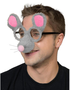 Funny Fashion Bril muis met neus en oren