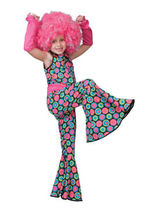 Funny Fashion Disco Polka jumpsuit voor kinderen