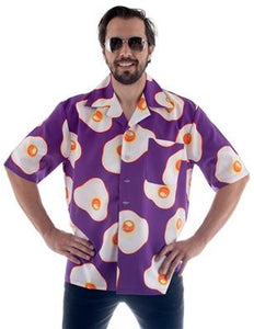 Funny Fashion Hawaii shirt Fred met ei print