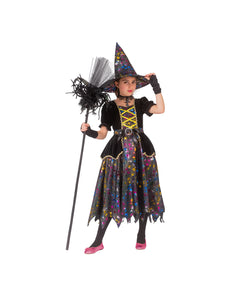 Funny Fashion Heksen jurk Wanda kinderen