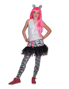 Funny Fashion Zebra rok Denise