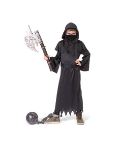 Funny Fashion Zwarte geest pak Jeffrey