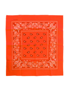 PartyXplosion Bandana Fluor oranje 53 x 53 cm