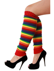 PartyXplosion Beenwarmers regenboog kleuren